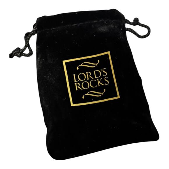 Lord's Rocks Bourbon Whiskey Stone Set 9 Marble Rocks velvet bag - Picture 3 of 3